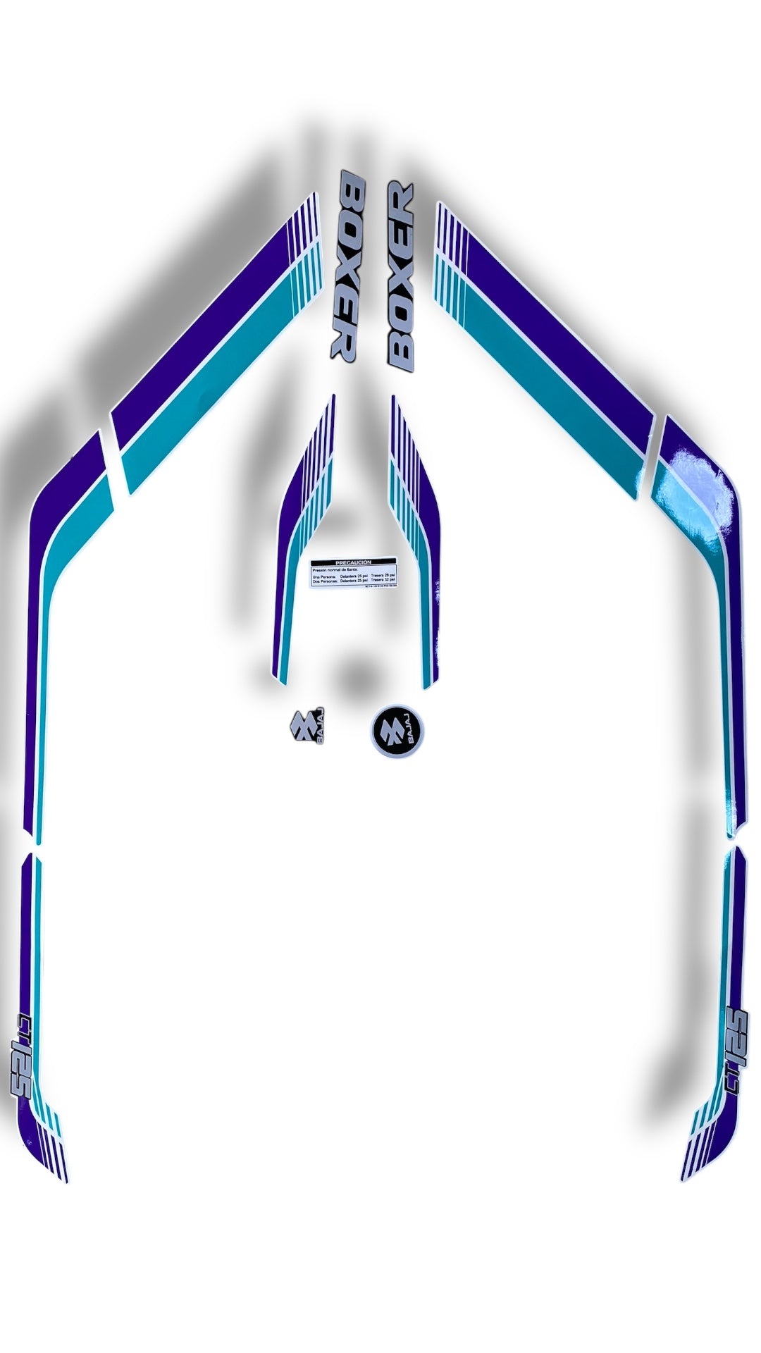 CALCOMANIAS BOXER CT 125 2025