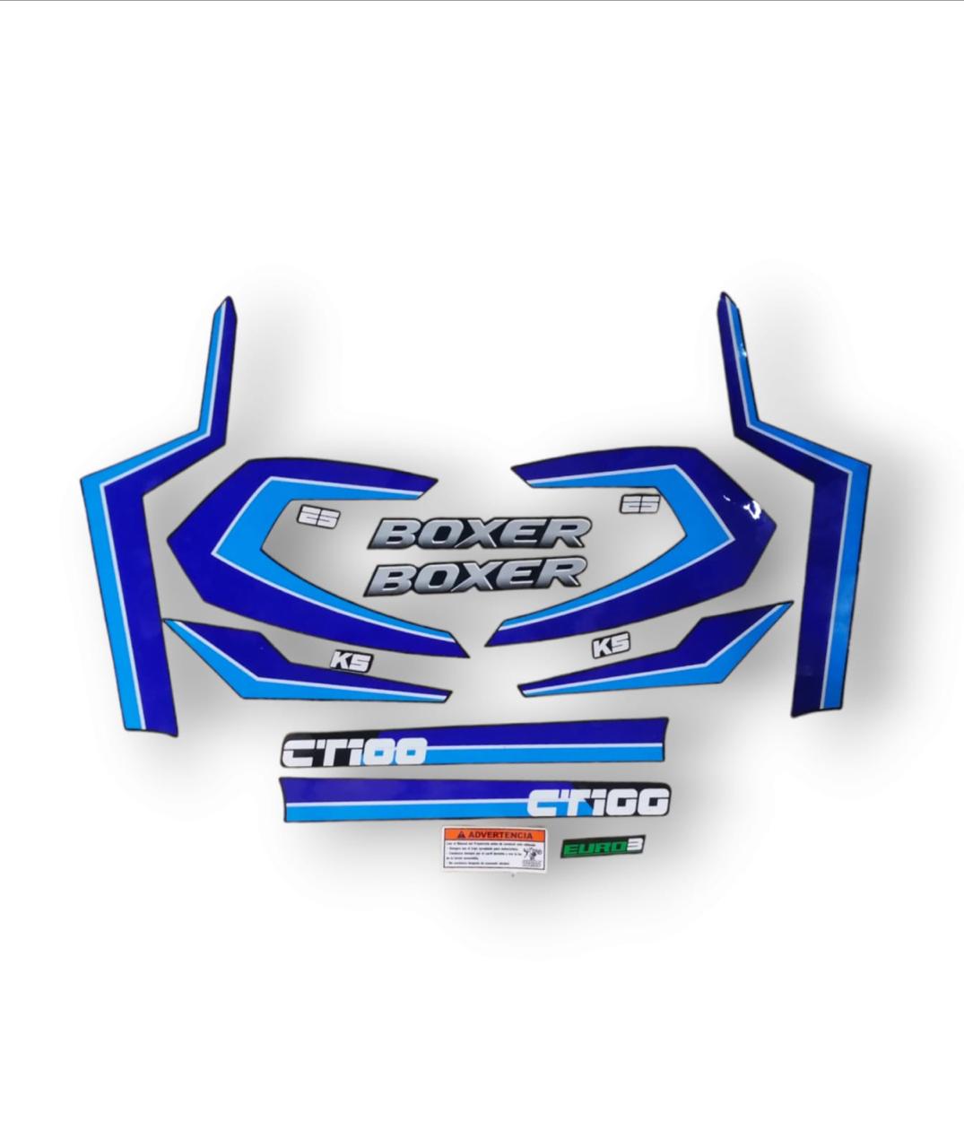 CALCOMANIAS BOXER CT MOD NUEVO