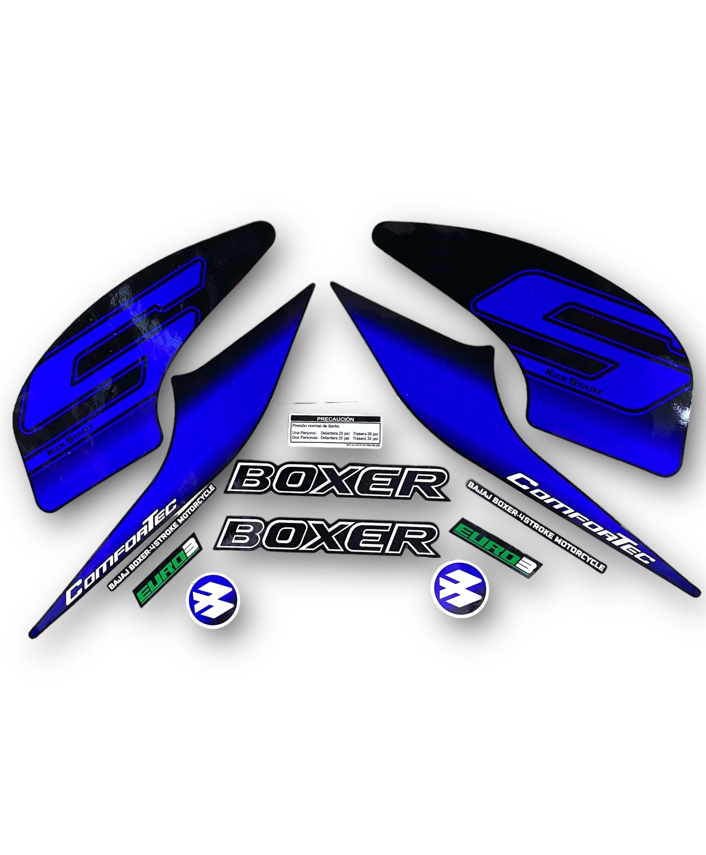 CALCOMANIAS BOXER S MODELO 2022