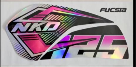 CALCOMANIAS NKD 125 RACING 2024 TORNASOL