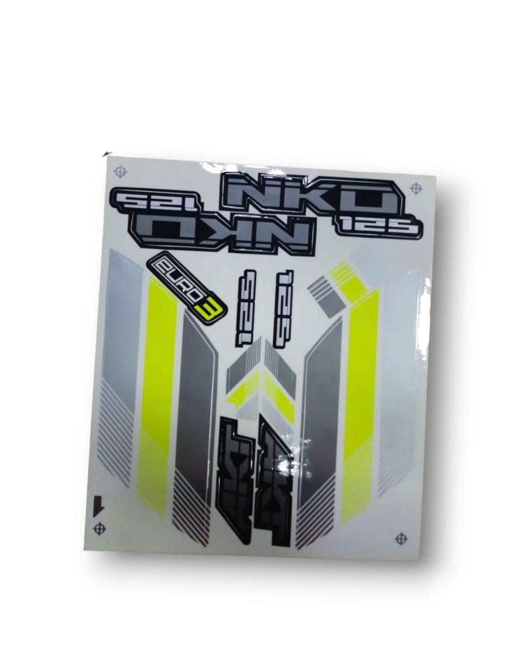 CALCOMANIAS NKD LED MODELO 2023