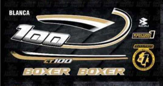 CALCOMANIA BOXER EMBLEMA RESINA