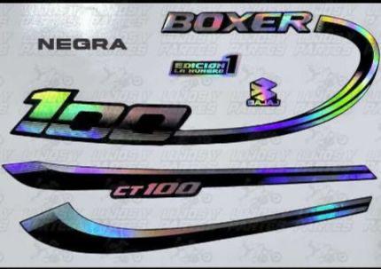 CALCOMANIA BOXER EMBLEMA RESINA TORNASOL