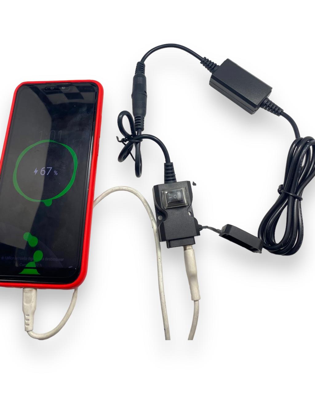 CARGADOR USB DOBLE PUERTO
