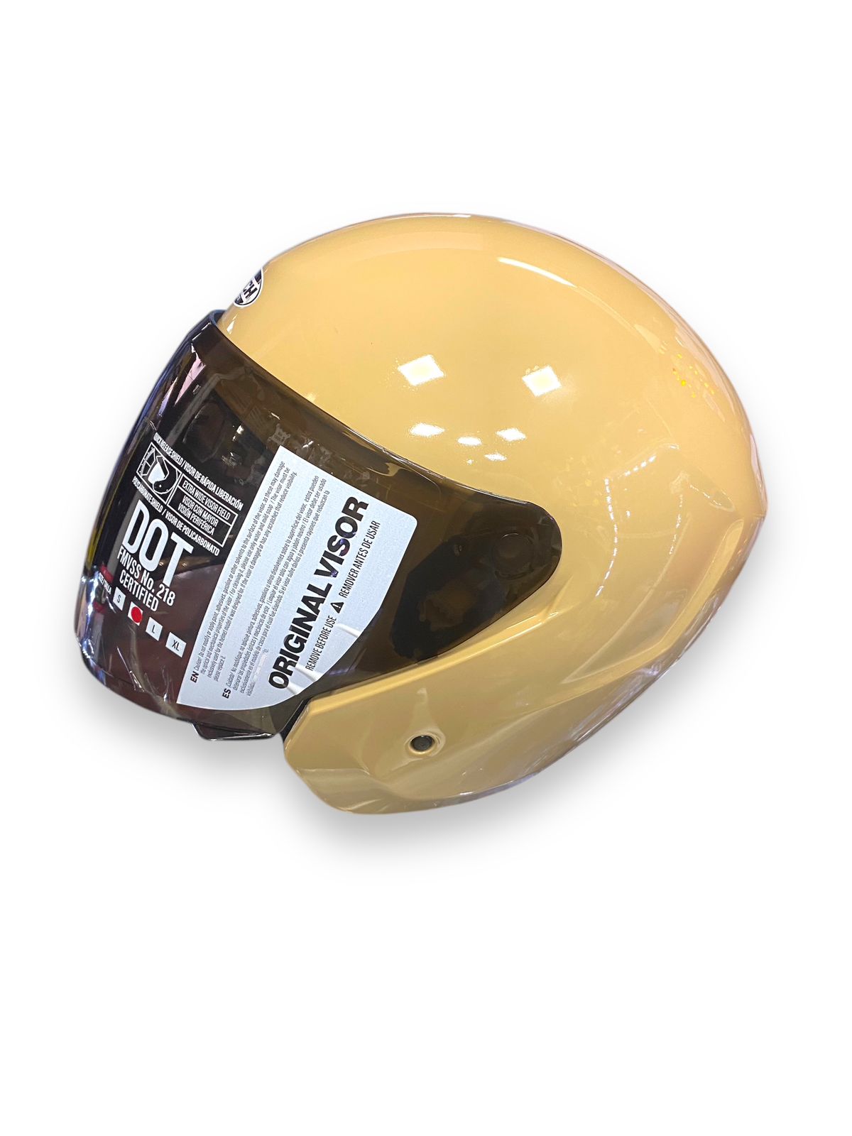 CASCO ABIERTO TECH T10 ARENA VISOR HUMO