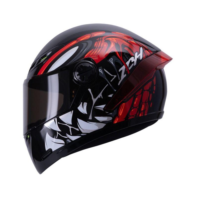 CASCO INTEGRAL ICH 501 SP SIMB ROJO VISOR HUMO TALLA L