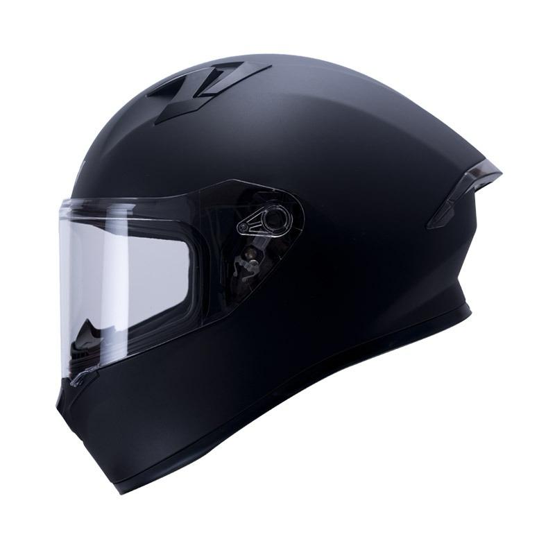 CASCO INTEGRAL ICH 503 NEGRO SOLID TALLA XL VISOR TRANSPARENTE