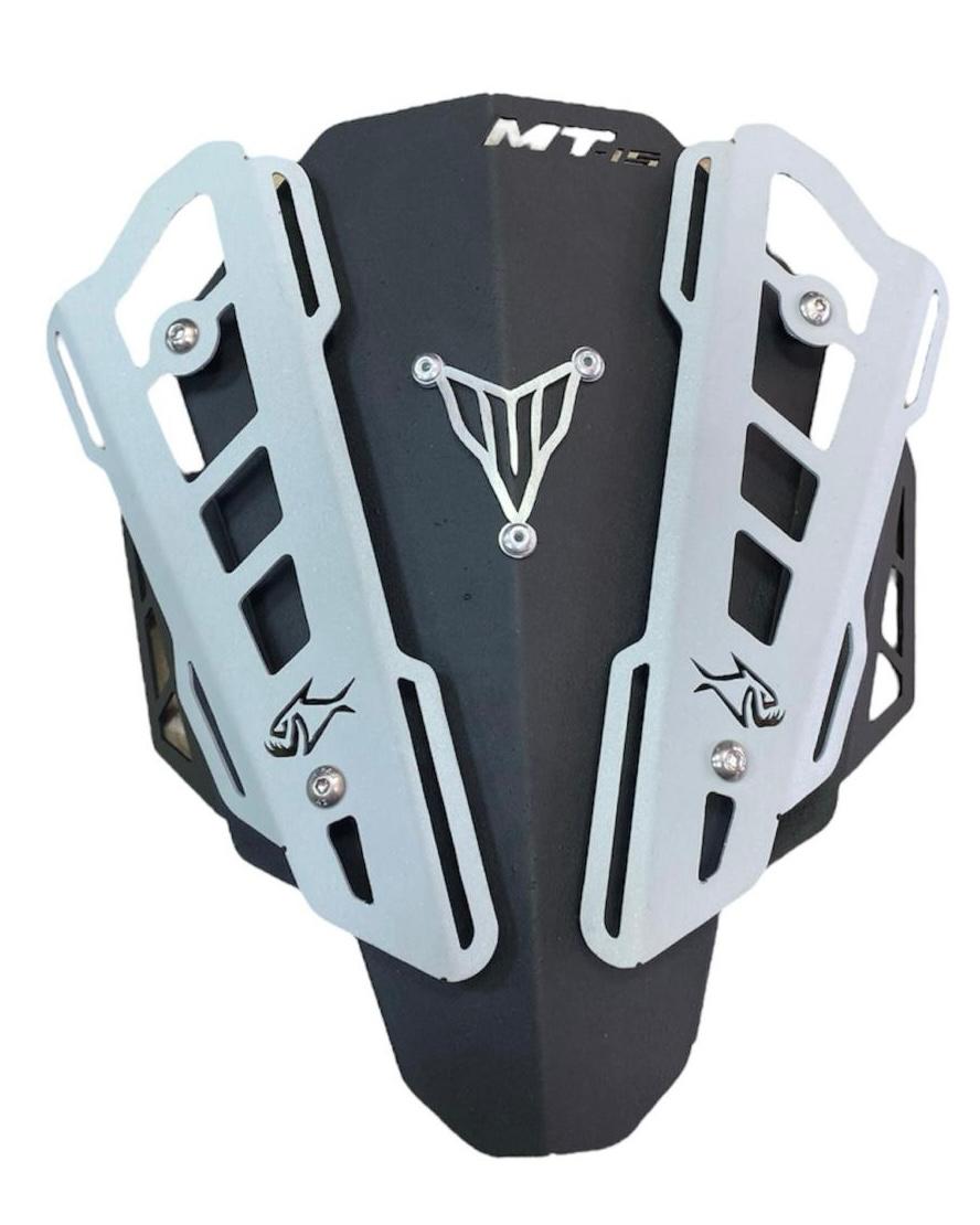 CUPULA ACERO MT-15 NEGRO + 3D GRIS