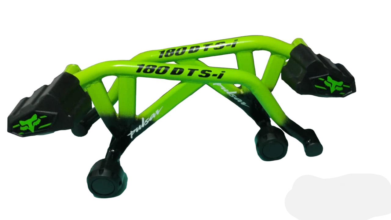 DEFENSA STUNT PULSAR 180 VERDE-NEGRA
