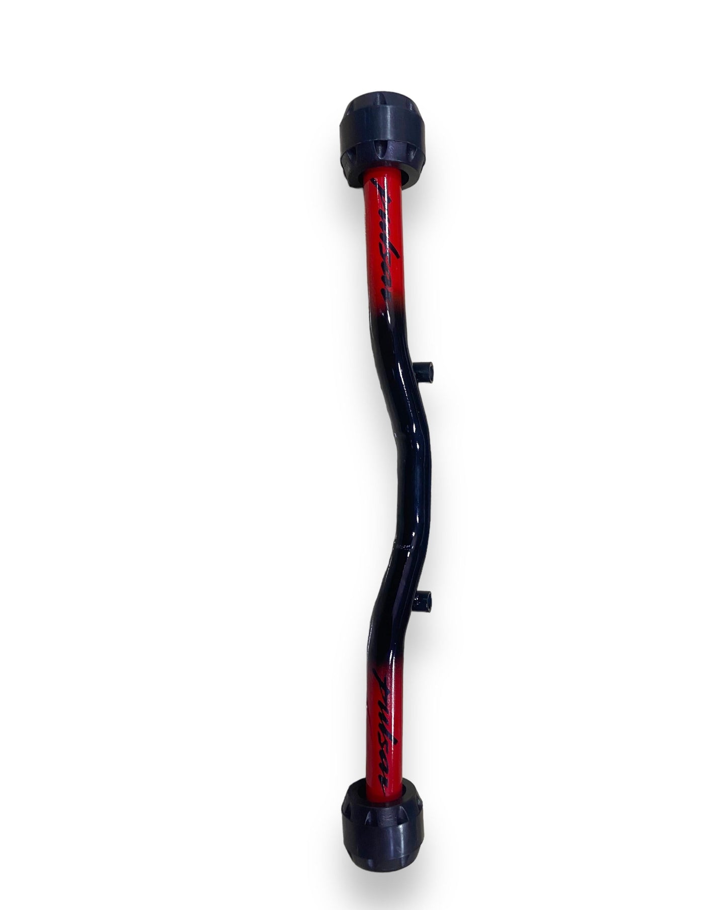DEFENSA TRASERA PULSAR NS PERSONALIZADA NEGRA CON ROJO