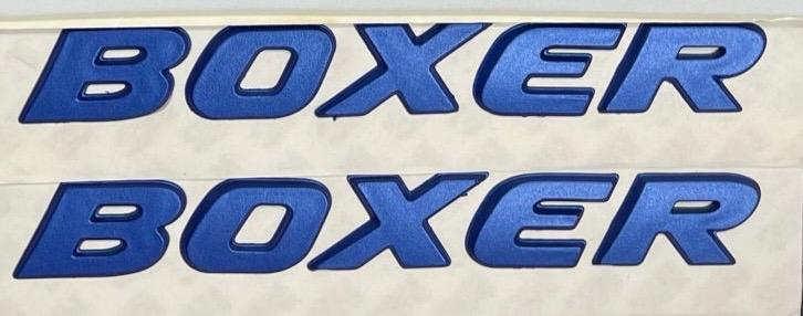 EMBLEMA DE TANQUE BOXER