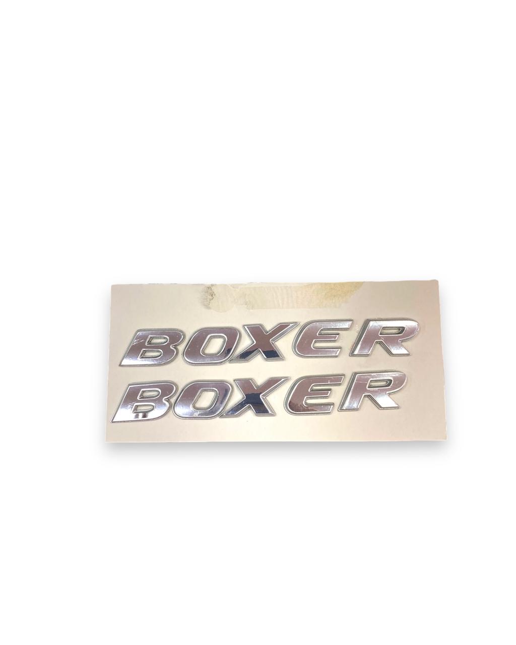 EMBLEMA DE TANQUE BOXER