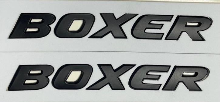 EMBLEMA DE TANQUE BOXER