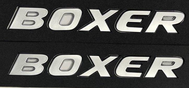 EMBLEMA DE TANQUE BOXER