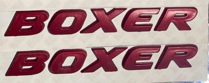 EMBLEMA DE TANQUE BOXER