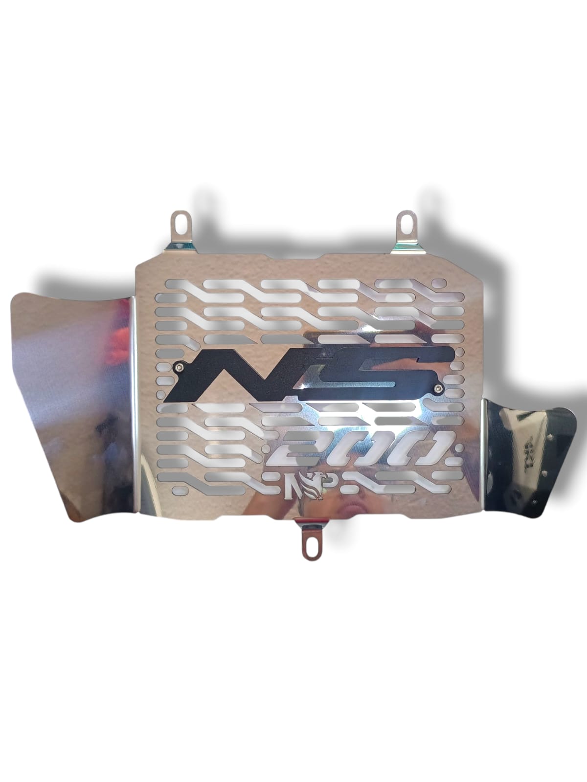 PROTECTOR DE RADIADOR NS200 ACERO