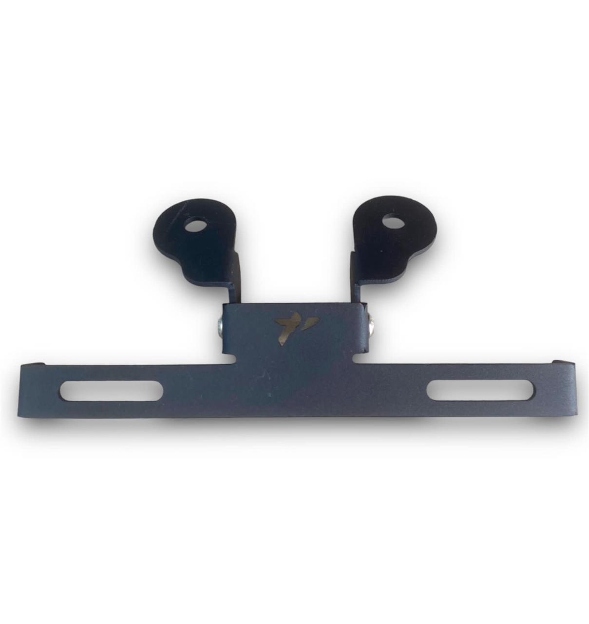 PORTAPLACA ABATIBLE NEGRO NS 200