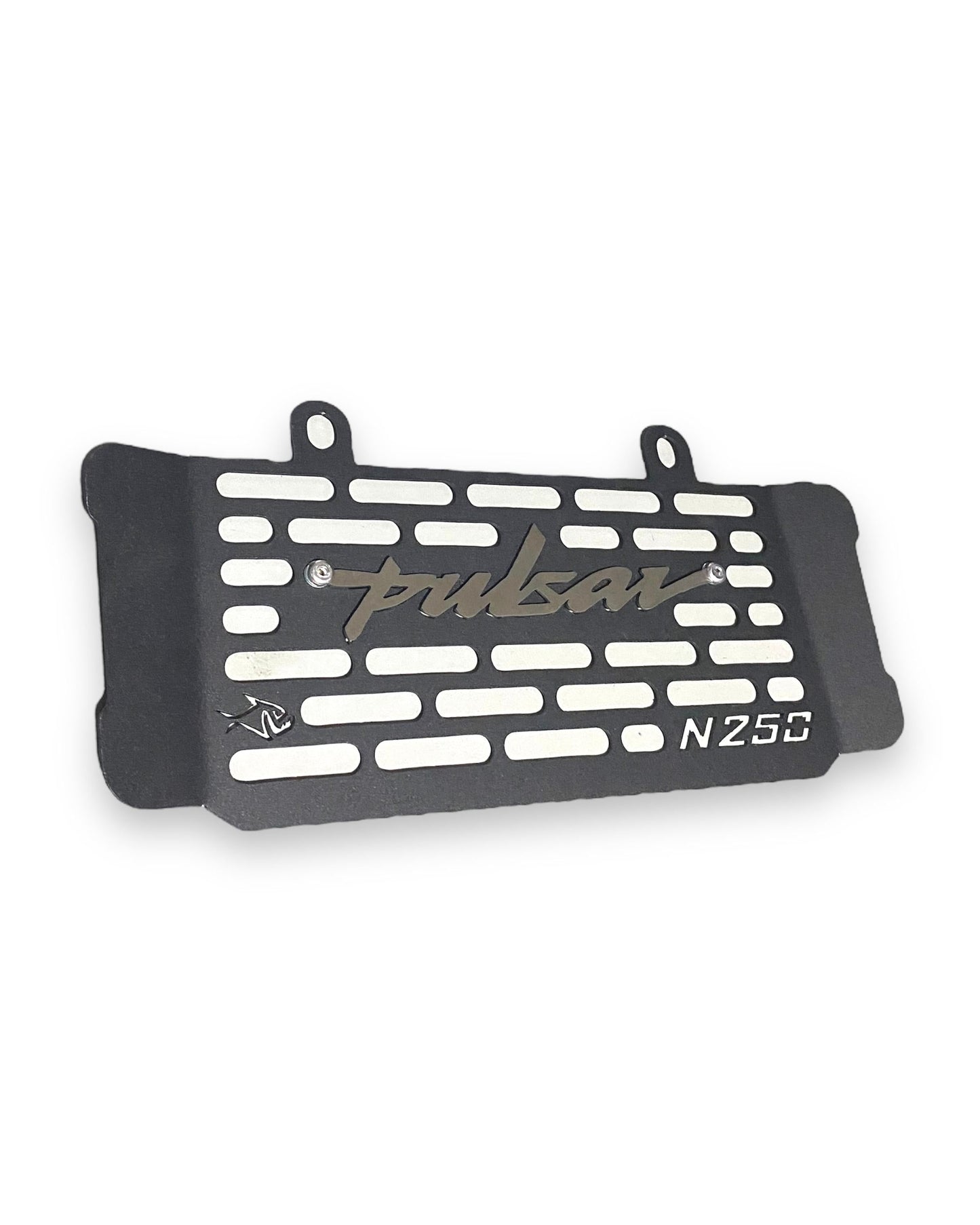PROTECTOR DE RADIADOR NEGRO N250 + 3D CROMO