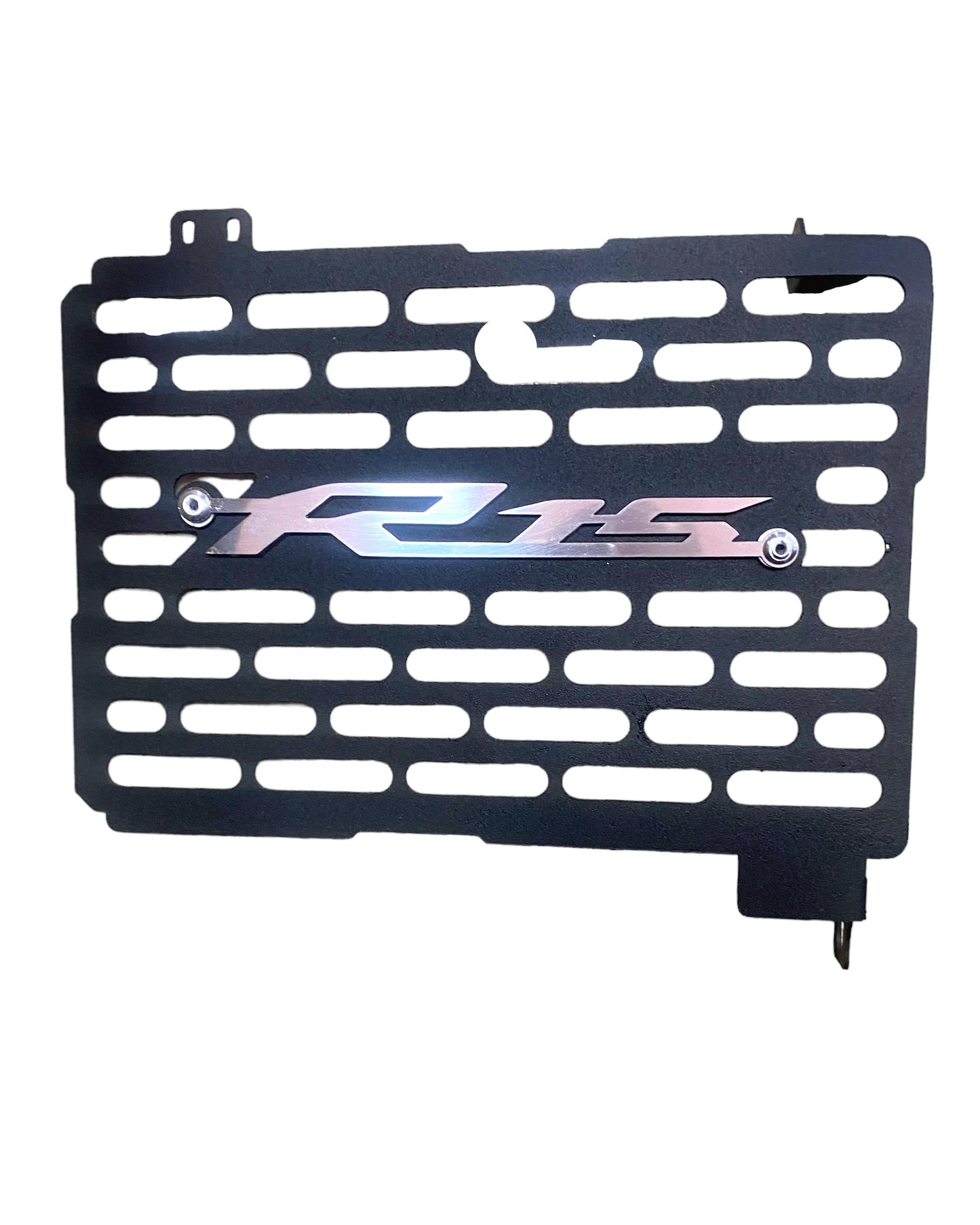 PROTECTOR RADIADOR NEGRO R15 V2 + 3D CROMO