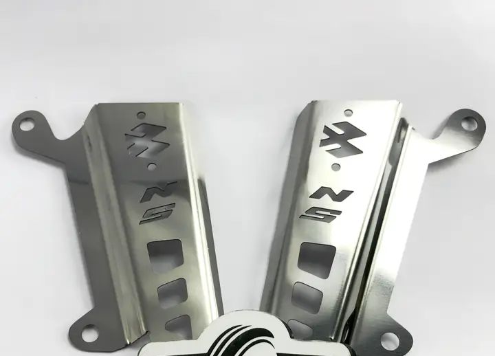 TAPA REFRIGERANTE ACERO + 3D NEGRO NS 160 - NS 150