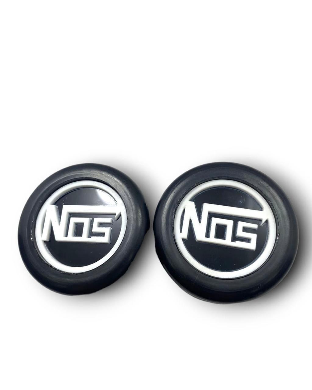 TOPES DE DEFENSA UNIVERSAL CON LOGOS X PAR