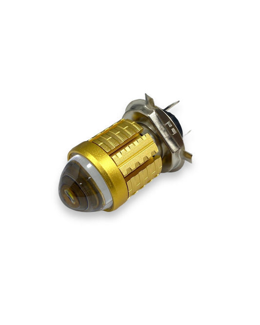 BOMBILLO H4 DUAL COLOR TIPO LUPA 3.500 LUMENS