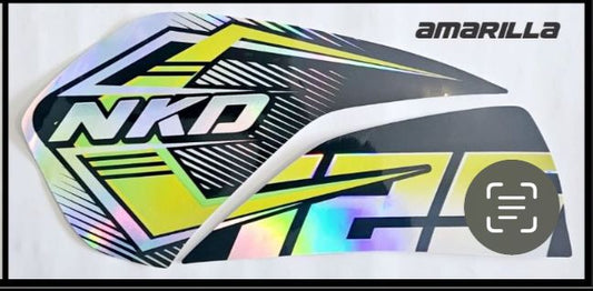 CALCOMANIAS NKD 125 RACING 2024 TORNASOL