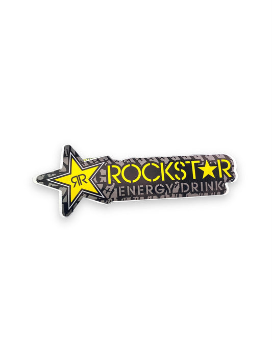 CALCOMANIAS ROCKSTAR GRIS X2