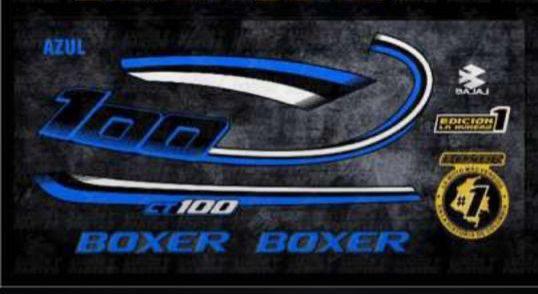 CALCOMANIA BOXER EMBLEMA RESINA