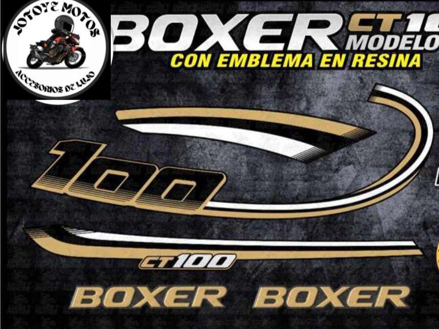 CALCOMANIA BOXER EMBLEMA RESINA