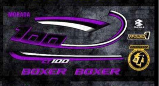 CALCOMANIA BOXER EMBLEMA RESINA