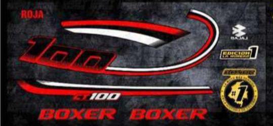 CALCOMANIA BOXER EMBLEMA RESINA