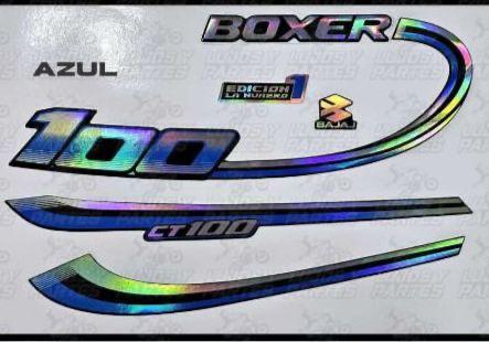 CALCOMANIA BOXER EMBLEMA RESINA TORNASOL 