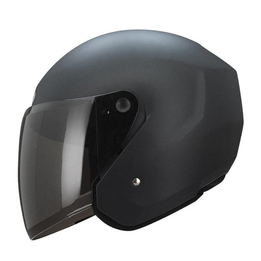 CASCO ABIERTO TECH T10 NEGRO TALLA L-XL VISOR HUMO