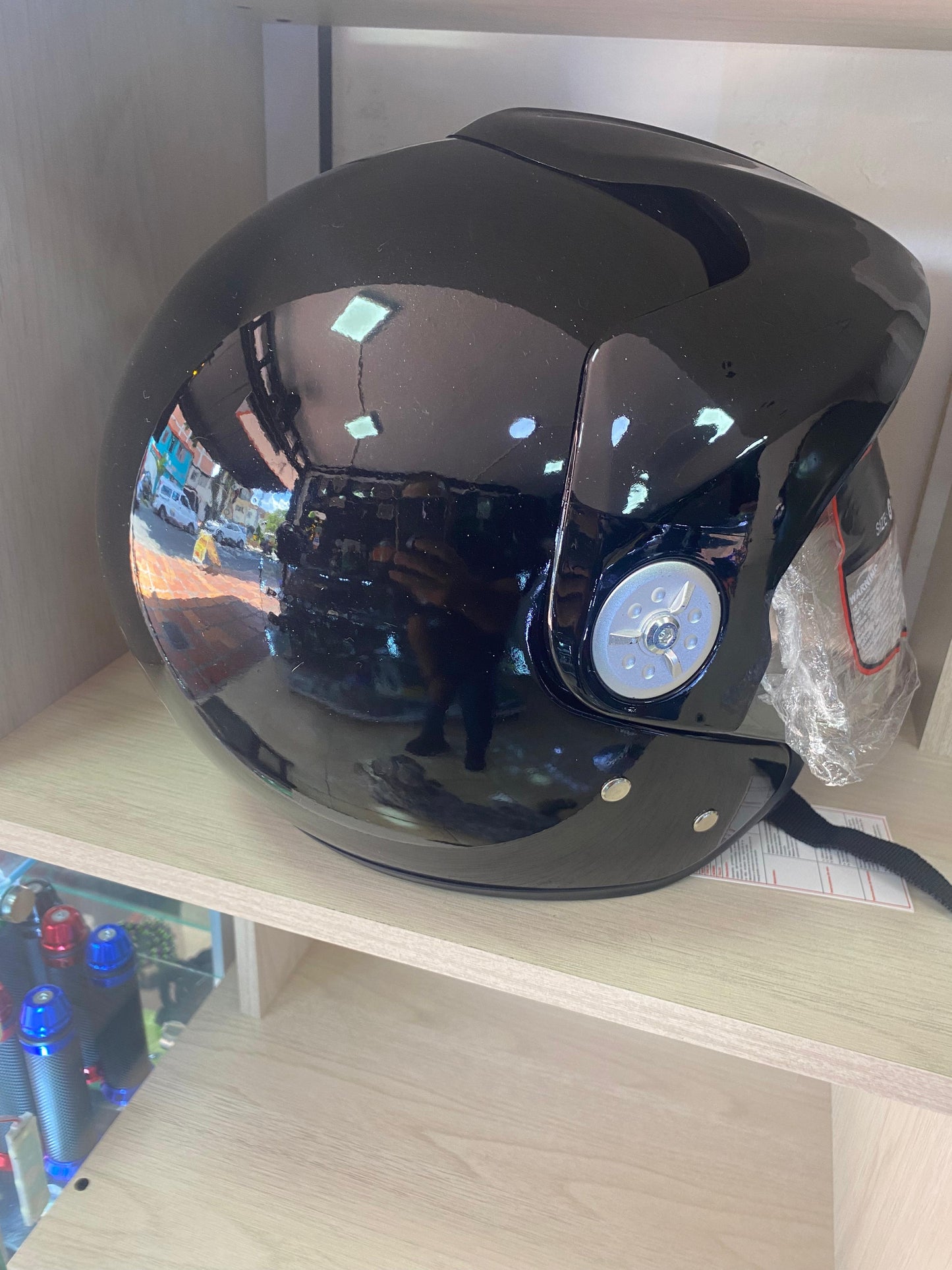 CASCO TATTO SK8 NEGRO BRILLANTE