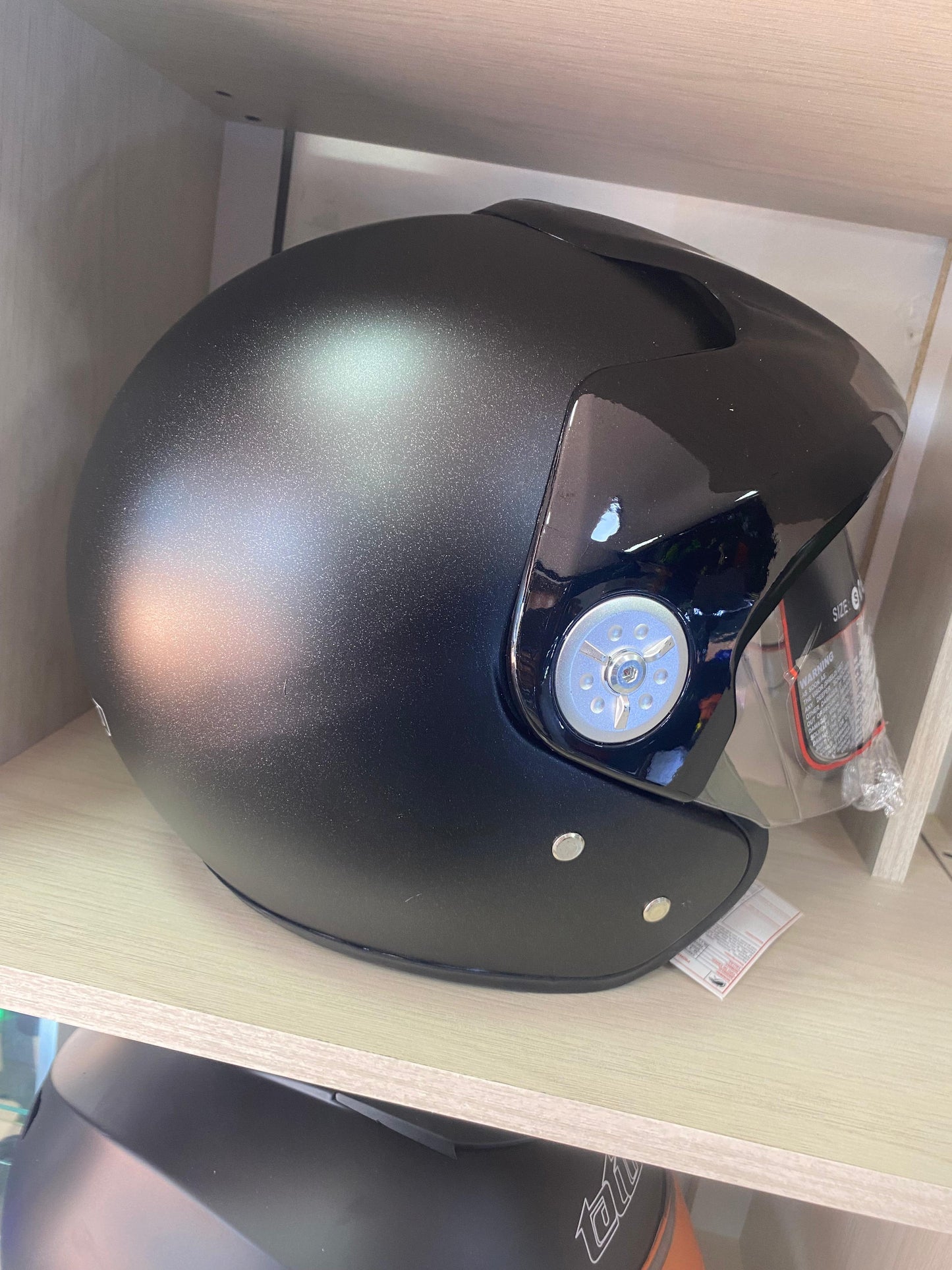 CASCO TATTO SK8 NEGRO MATE TALLA XL