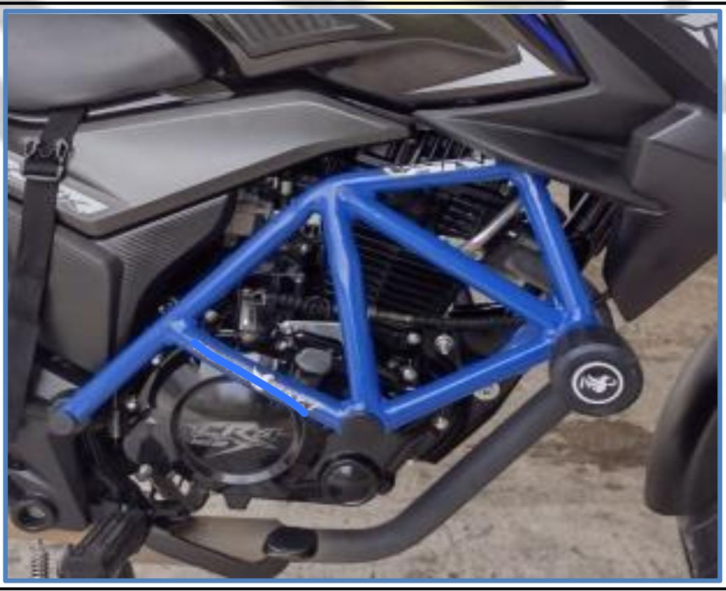 DEFENSA STUNT CR4 AZUL