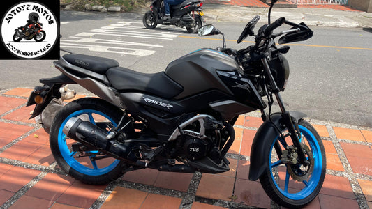 DEFENSA STUNT RAIDER GRIS-NEGRO