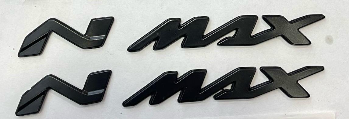 EMBLEMA NMAX NEGRO MATE