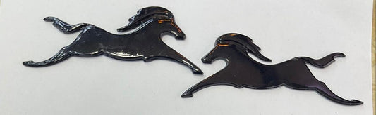 EMBLEMA TVS APACHE NEGRO