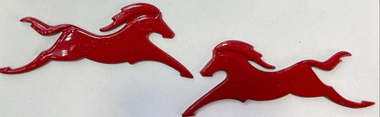 EMBLEMA TVS APACHE ROJO