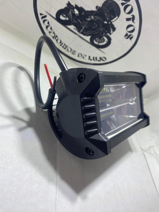 EXPLORADORA 24 LED BLANCA CUADRADA