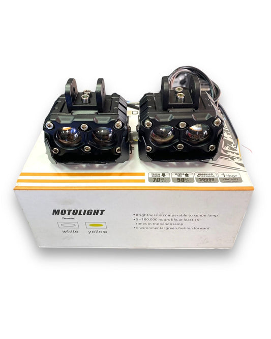 EXPLORADORA MINIDRIVING DUAL COLOR DOBLE LENTE X2