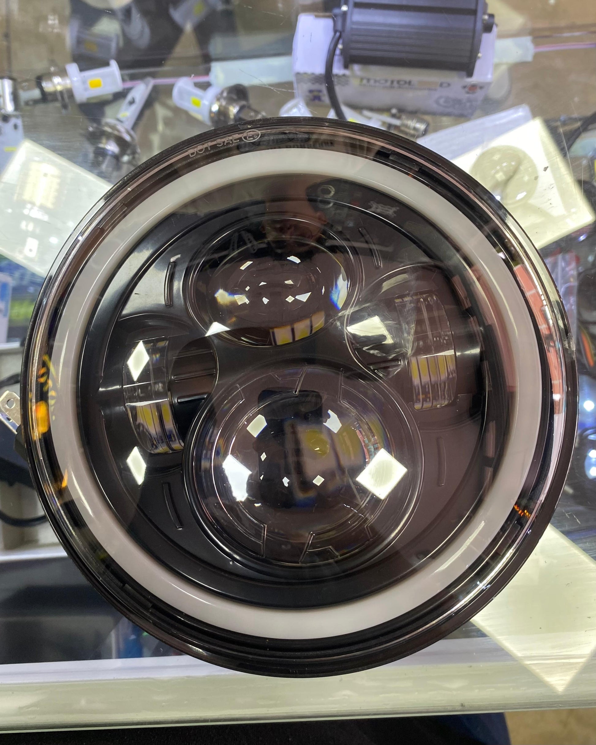 FAROLA LED REDONDA 04 7"