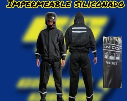 IMPERMEABLE NEGRO SILICONA