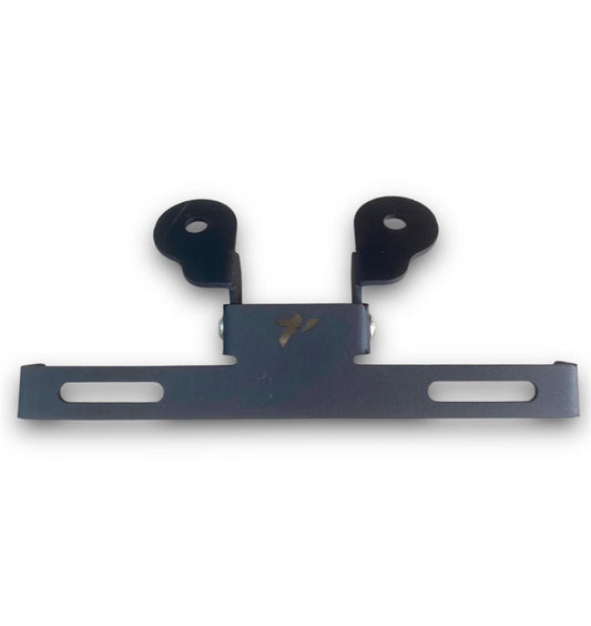 PORTAPLACA ABATIBLE NEGRO NS 200