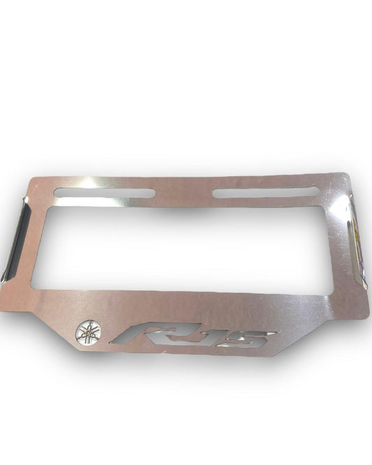 PORTAPLACA ACERO INOXIDABLE R15