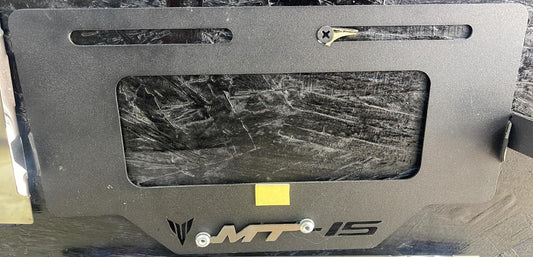 PORTAPLACA NEGRO MT 15