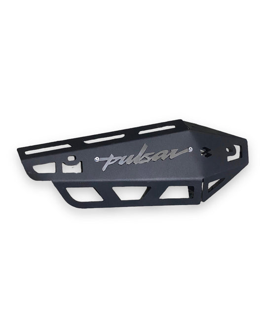 PROTECTOR DE EXOSTO NEGRO PULSAR 180 UG + 3D ACERO