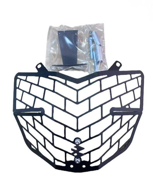 PROTECTOR DE FAROLA BOXER CT + 3D ACERO